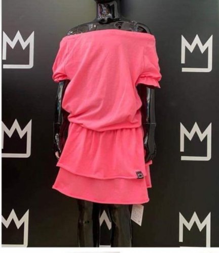 Šaty MIMI adorable hot pink - Velikost: 92/98