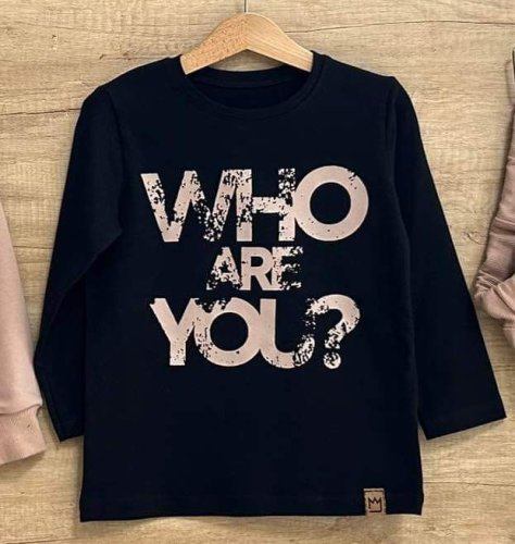 Tričko MIMI whoareyou black