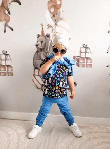 Tepláková súprava Klawo kids basic blue