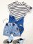 Mikina NUNU basic pocket blue