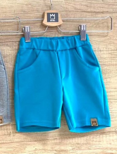 Kraťasy MIMI basic blue - Velikost: 104/110